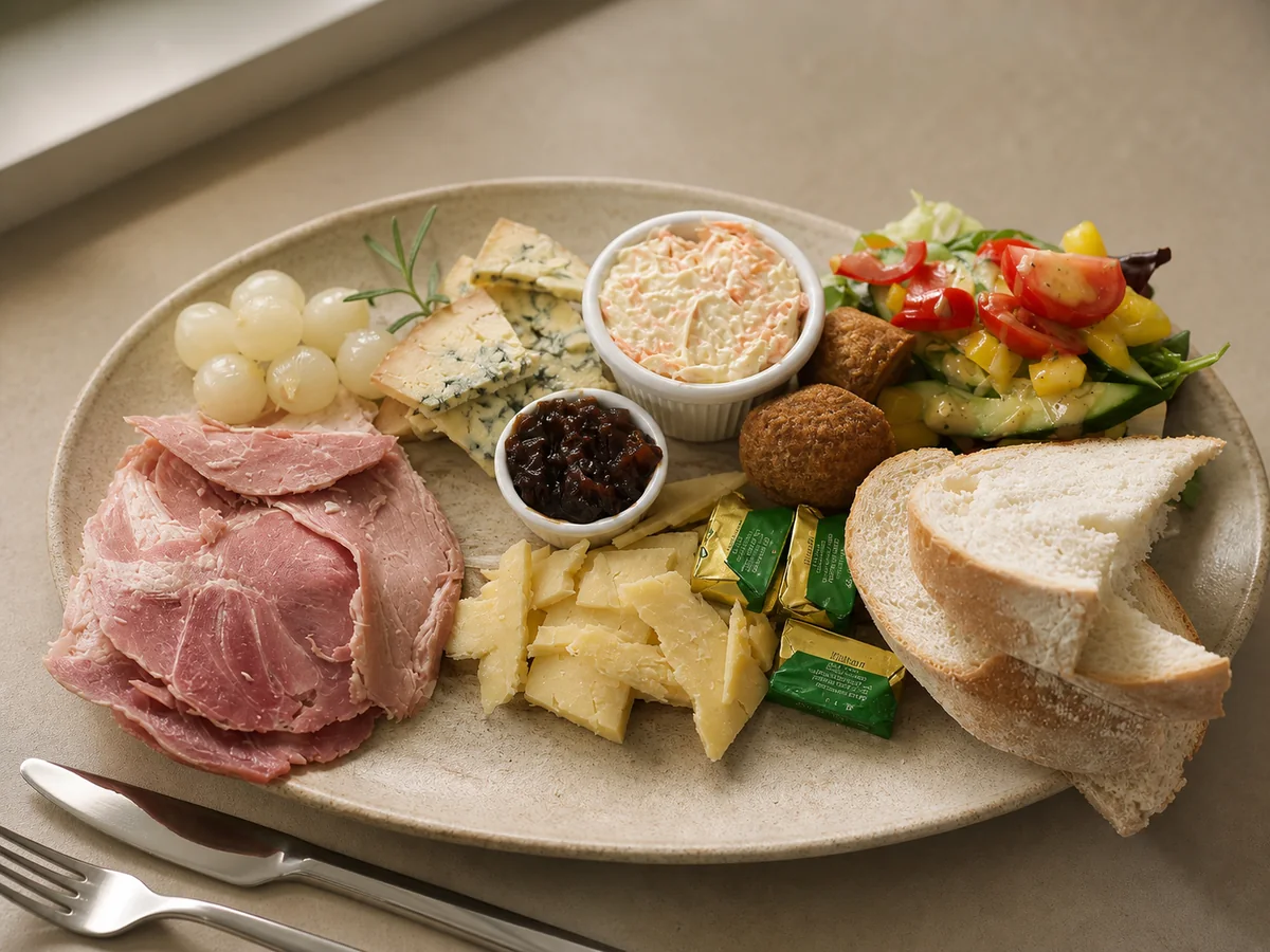Paramount Cafe Shanklin Ploughman's board